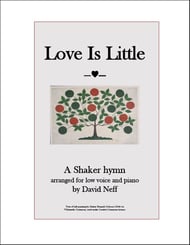 Love Is Little (low voice in E-flat) Vocal Solo & Collections sheet music cover Thumbnail